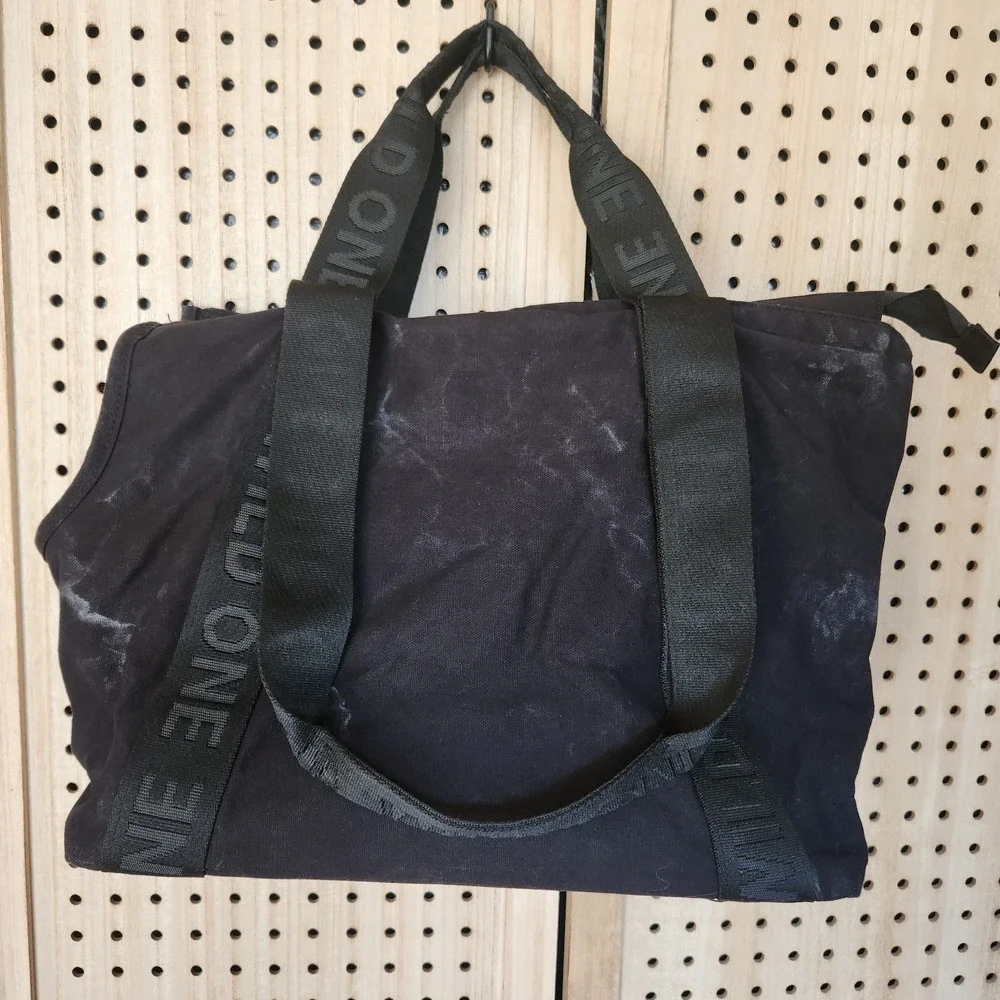 Wild One Black Pet Travel Carrier for Small Dog Pets 100%‎ cotton canvas